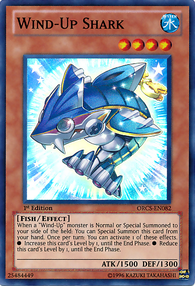 Wind-Up Shark [ORCS-EN082] Super Rare | Galactic Gamez