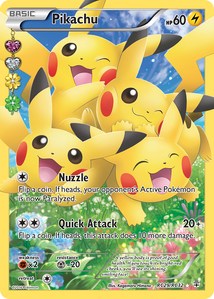 Pikachu (RC29/RC32) [XY: Generations] | Galactic Gamez