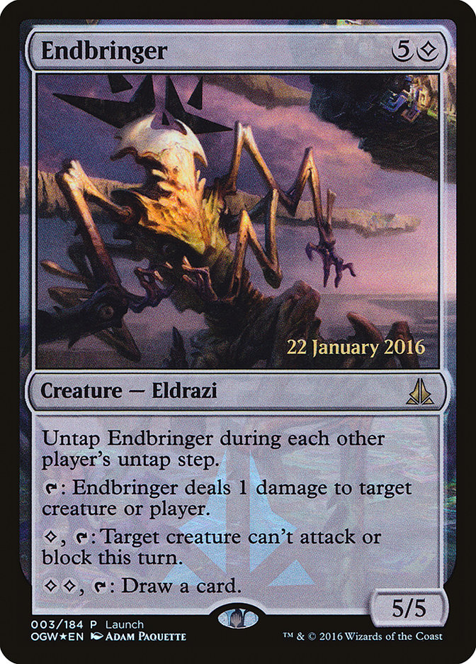 Endbringer (Prerelease) [Oath of the Gatewatch Promos] | Galactic Gamez