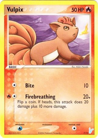 Vulpix (7/12) [EX: Trainer Kit 2 - Minun] | Galactic Gamez