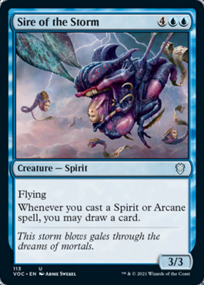 Sire of the Storm [Innistrad: Crimson Vow Commander] | Galactic Gamez