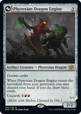 Phyrexian Dragon Engine [The Brothers' War] | Galactic Gamez