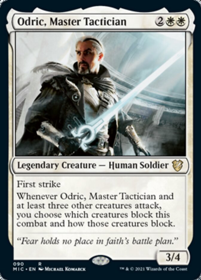 Odric, Master Tactician [Innistrad: Midnight Hunt Commander] | Galactic Gamez