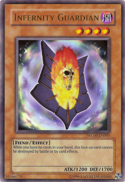 Infernity Guardian [WC09-EN003] Ultra Rare | Galactic Gamez