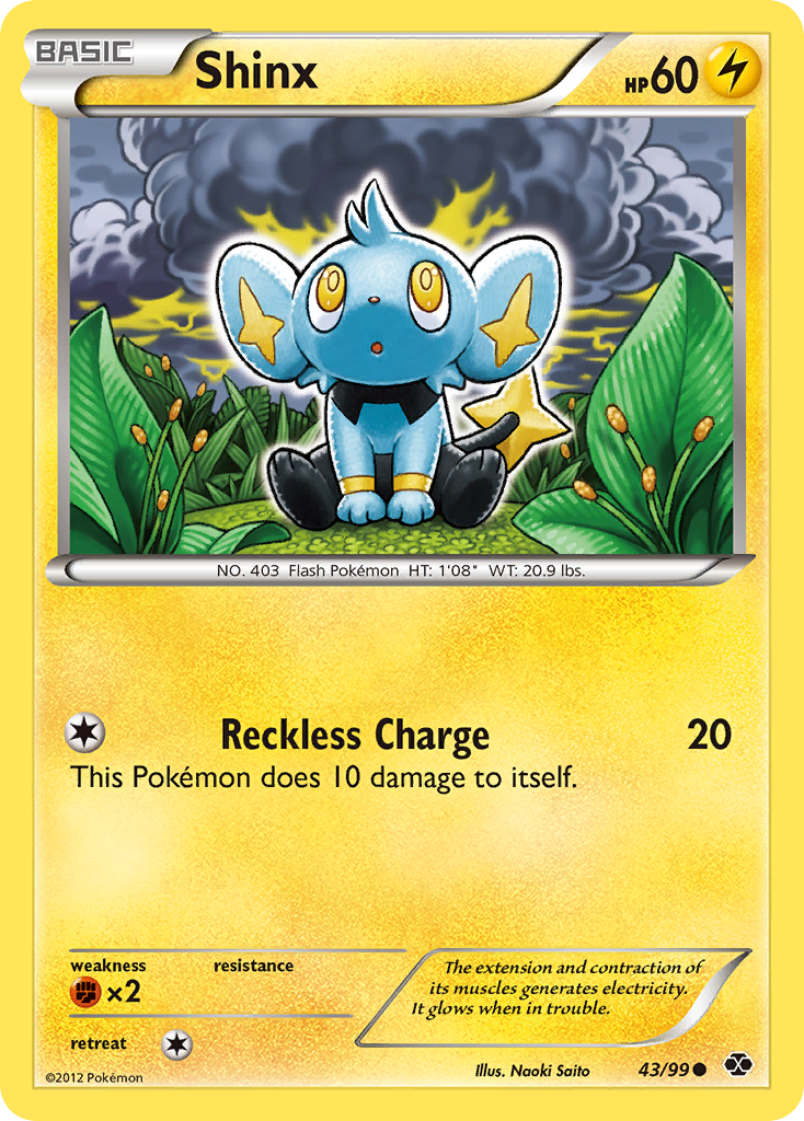 Shinx (43/99) [Black & White: Next Destinies] | Galactic Gamez