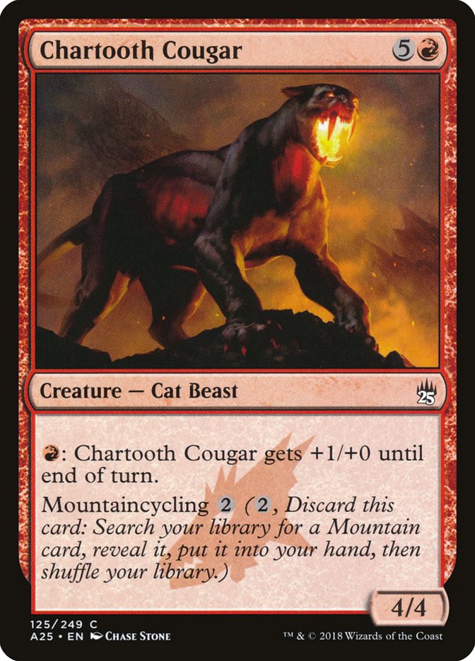 Chartooth Cougar [Masters 25] | Galactic Gamez