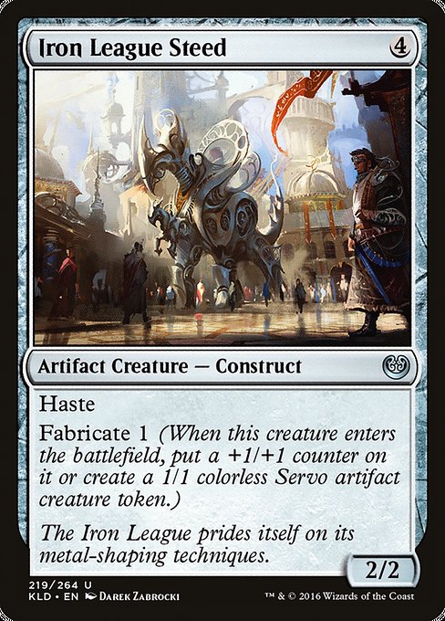 Iron League Steed [Kaladesh] | Galactic Gamez