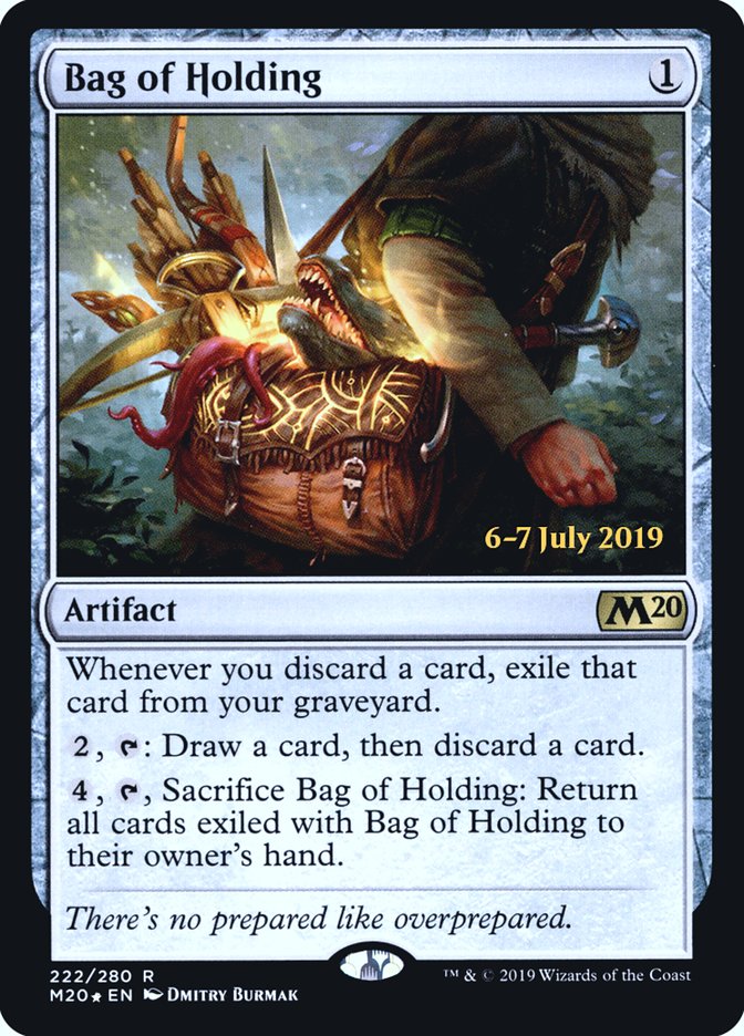 Bag of Holding  [Core Set 2020 Prerelease Promos] | Galactic Gamez