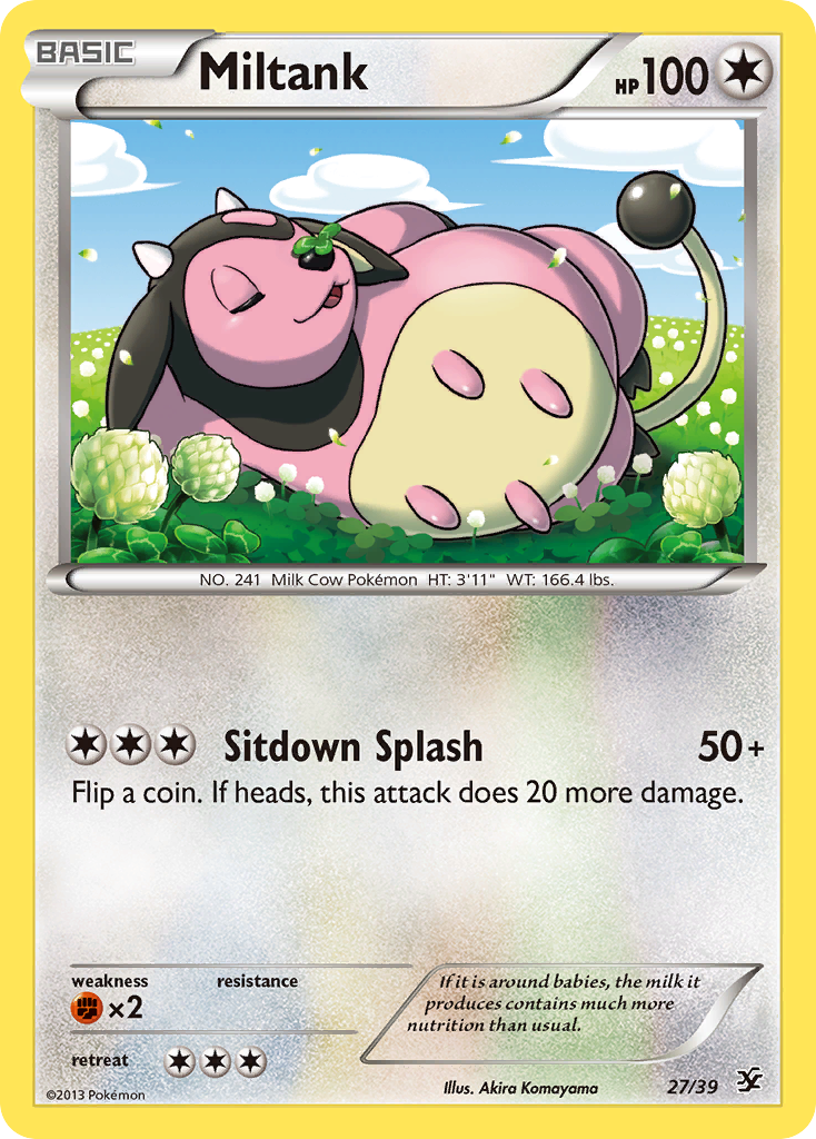 Miltank (27/39) [XY: Kalos Starter Set] | Galactic Gamez