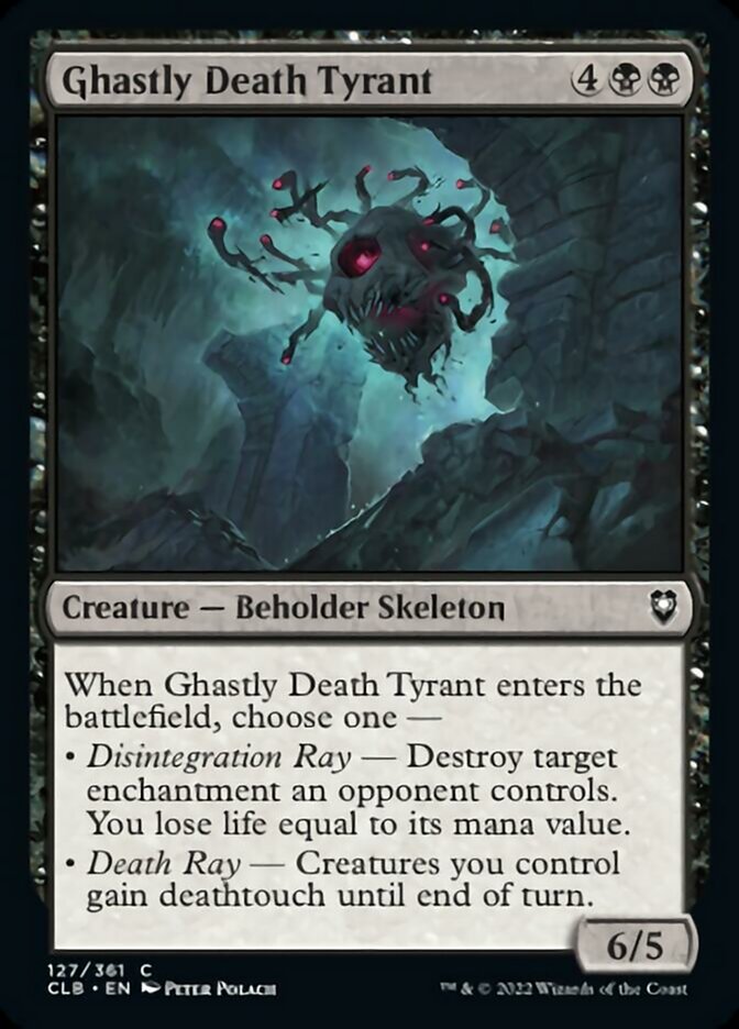 Ghastly Death Tyrant [Commander Legends: Battle for Baldur's Gate] | Galactic Gamez