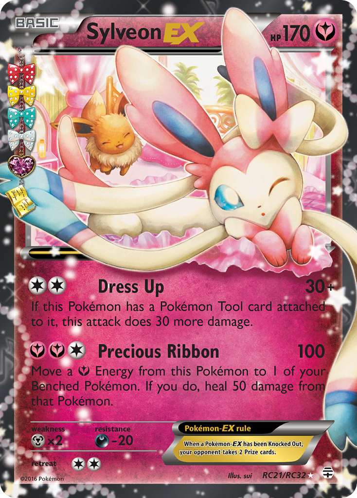 Sylveon EX (RC21/RC32) [XY: Generations] | Galactic Gamez