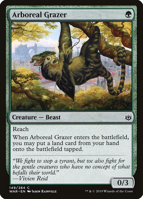 Arboreal Grazer [War of the Spark] | Galactic Gamez