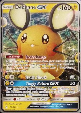 Dedenne GX (57/214) (Perfection - Henry Brand) [World Championships 2019] | Galactic Gamez