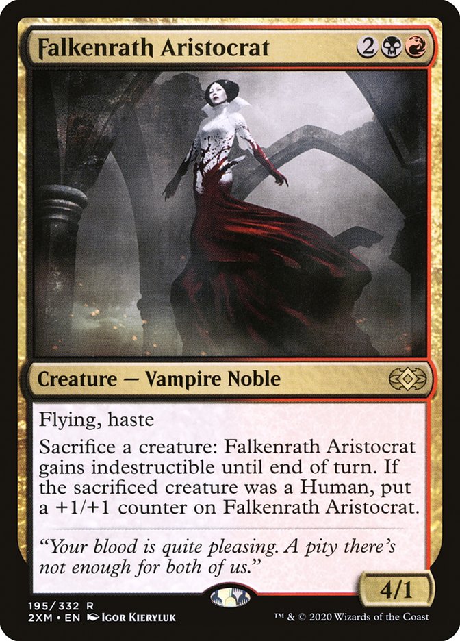 Falkenrath Aristocrat [Double Masters] | Galactic Gamez