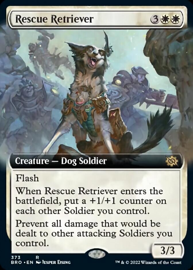 Rescue Retriever (Extended Art) [The Brothers' War] | Galactic Gamez