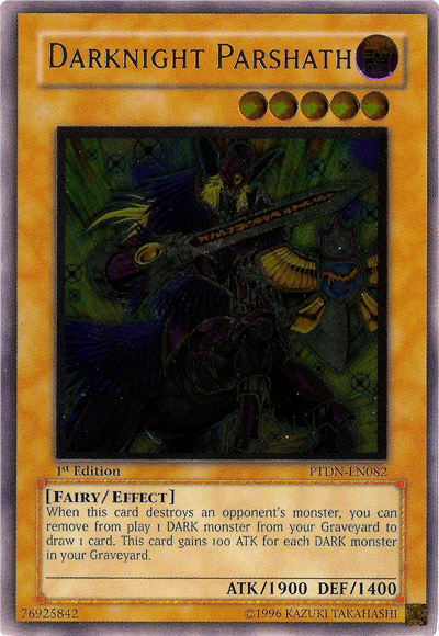 Darknight Parshath (UTR) [PTDN-EN082] Ultimate Rare | Galactic Gamez