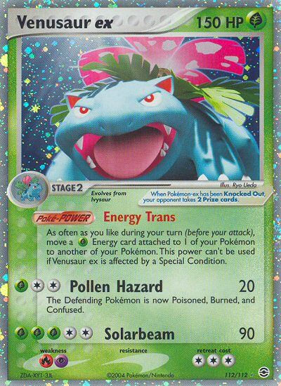 Venusaur ex (112/112) [EX: FireRed & LeafGreen] | Galactic Gamez