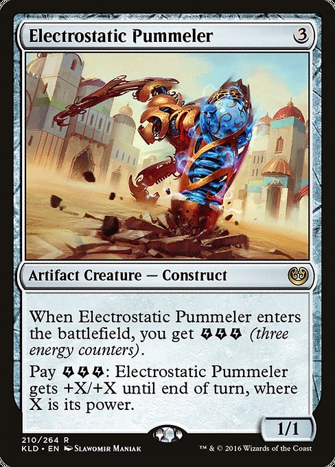 Electrostatic Pummeler [Kaladesh] | Galactic Gamez