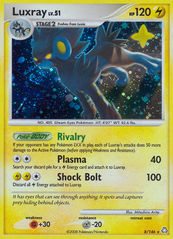 Luxray (8/146) [Diamond & Pearl: Legends Awakened] | Galactic Gamez