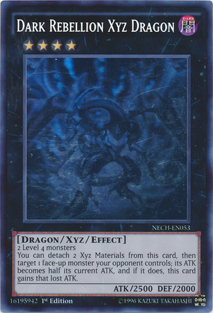 Dark Rebellion Xyz Dragon [NECH-EN053] Ghost Rare | Galactic Gamez
