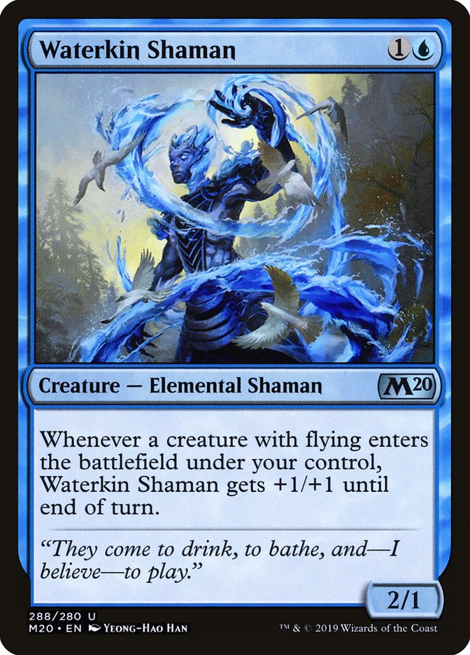 Waterkin Shaman [Core Set 2020] | Galactic Gamez