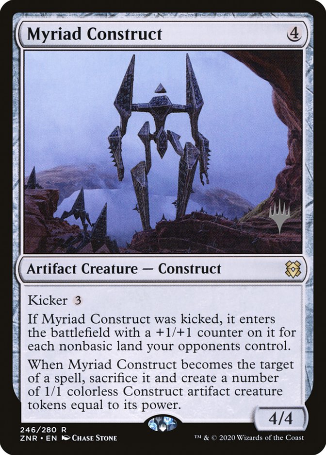 Myriad Construct (Promo Pack) [Zendikar Rising Promos] | Galactic Gamez