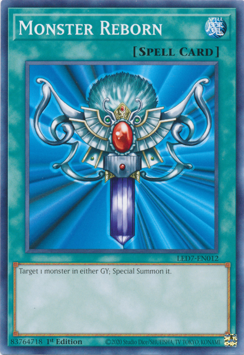 Monster Reborn [LED7-EN012] Common | Galactic Gamez