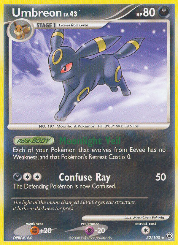 Umbreon (32/100) [Diamond & Pearl: Majestic Dawn] | Galactic Gamez