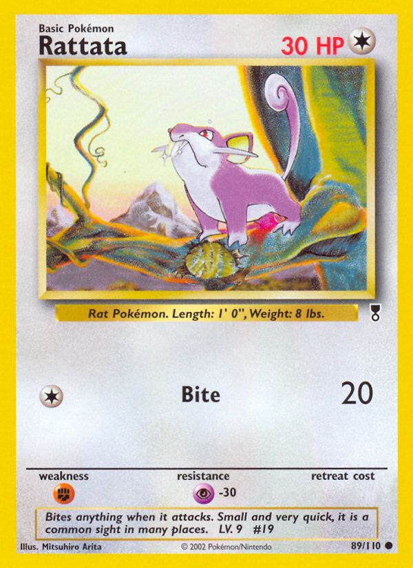 Rattata (89/110) [Legendary Collection] | Galactic Gamez