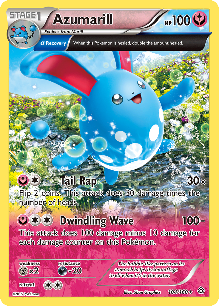 Azumarill (104/160) [XY: Primal Clash] | Galactic Gamez