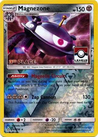 Magnezone (83/156) (League Promo 3rd Place) [Sun & Moon: Ultra Prism] | Galactic Gamez