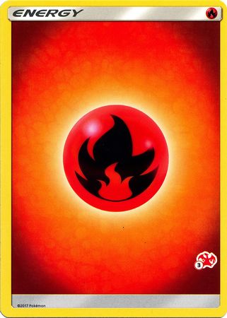 Fire Energy (Charizard Stamp #3) [Battle Academy 2020] | Galactic Gamez
