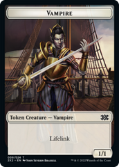 Elemental // Vampire Double-sided Token [Double Masters 2022 Tokens] | Galactic Gamez