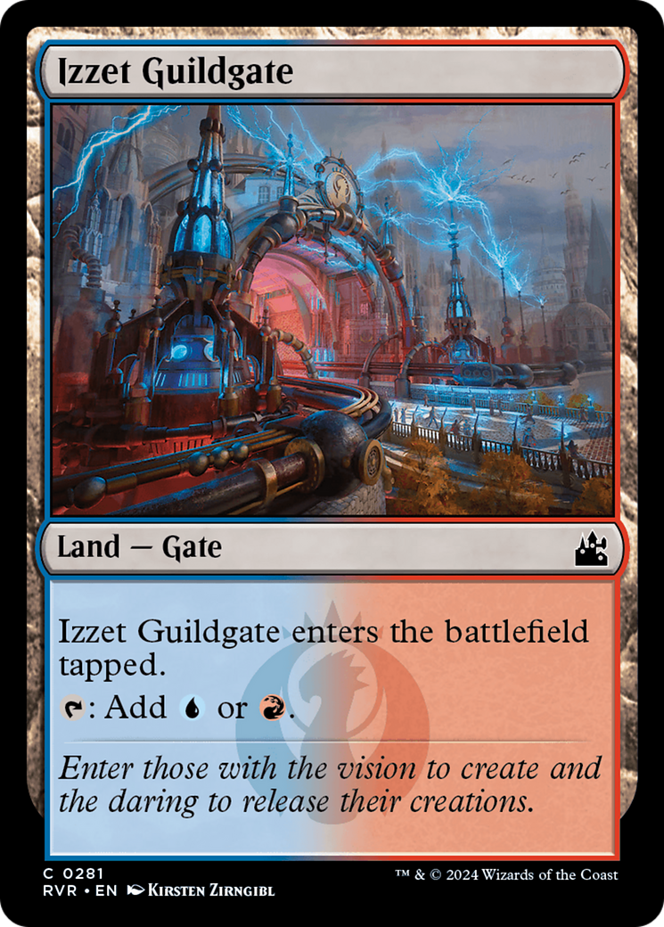 Izzet Guildgate [Ravnica Remastered] | Galactic Gamez