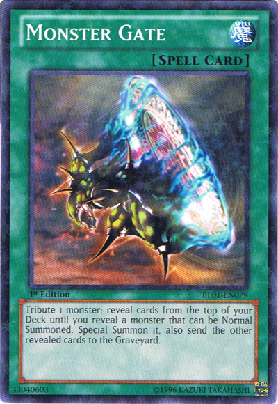 Monster Gate [BP01-EN079] Starfoil Rare | Galactic Gamez