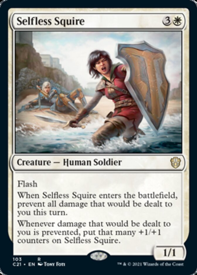 Selfless Squire [Commander 2021] | Galactic Gamez