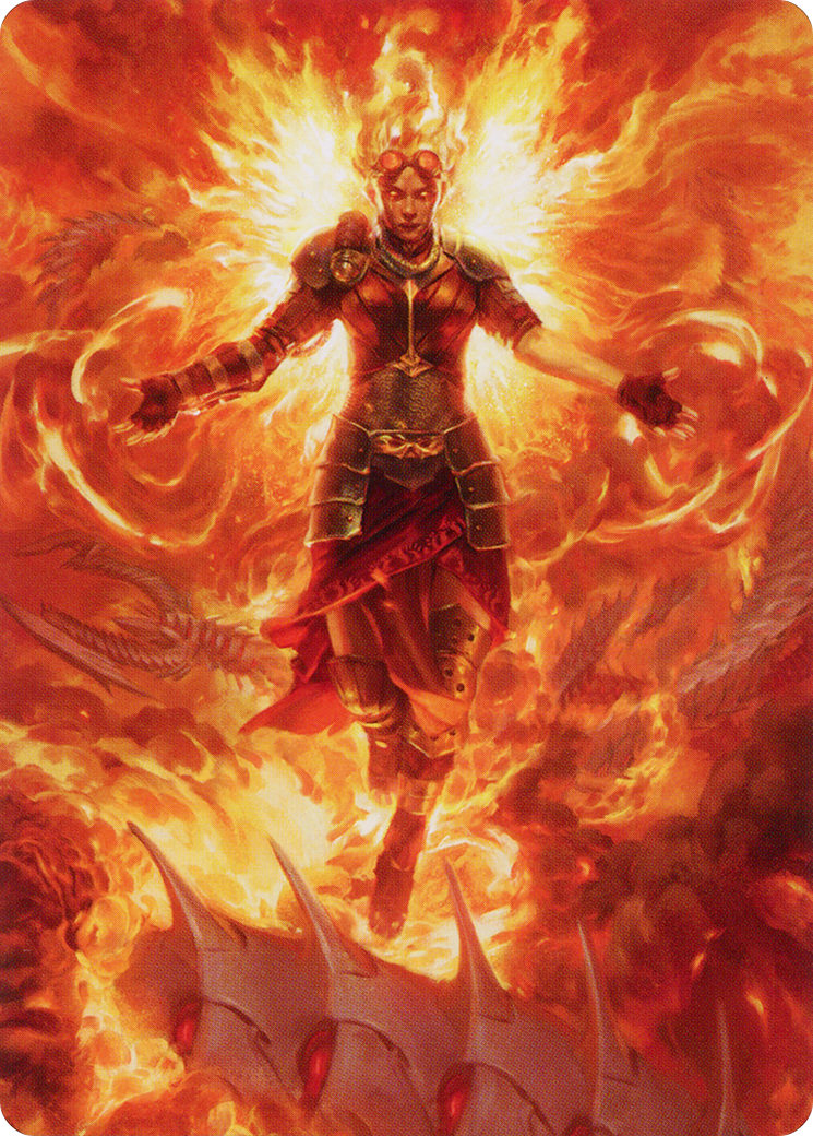 Chandra, Hope's Beacon Art Card [March of the Machine Art Series] | Galactic Gamez