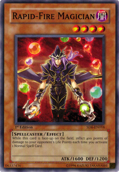 Rapid-Fire Magician [SD6-EN016] Common | Galactic Gamez