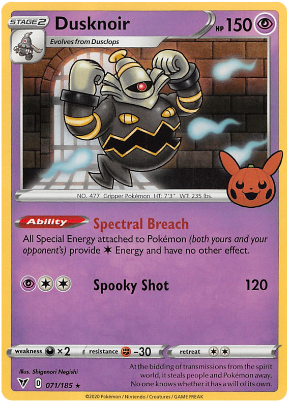 Dusknoir (071/185) [Trick or Trade 2023] | Galactic Gamez