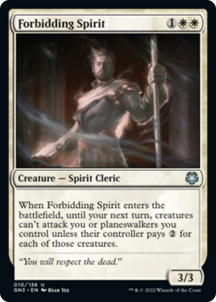Forbidding Spirit [Game Night: Free-for-All] | Galactic Gamez