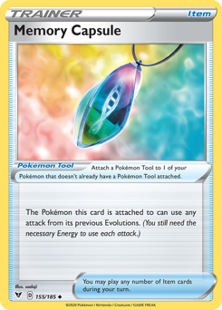 Memory Capsule (155/185) [Sword & Shield: Vivid Voltage] | Galactic Gamez