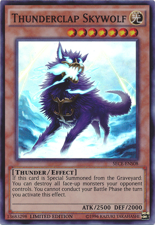 Thunderclap Skywolf (SE) [SECE-ENS08] Super Rare | Galactic Gamez