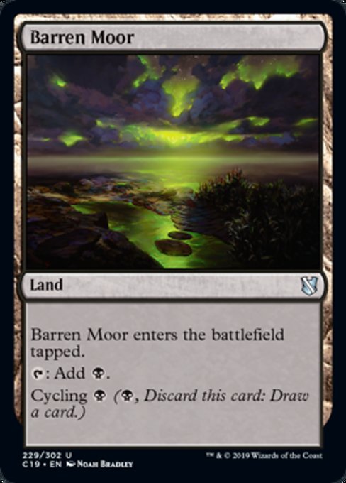 Barren Moor [Commander 2019] | Galactic Gamez