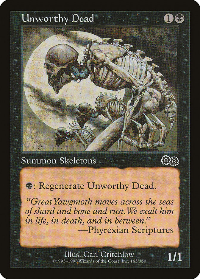 Unworthy Dead [Urza's Saga] | Galactic Gamez