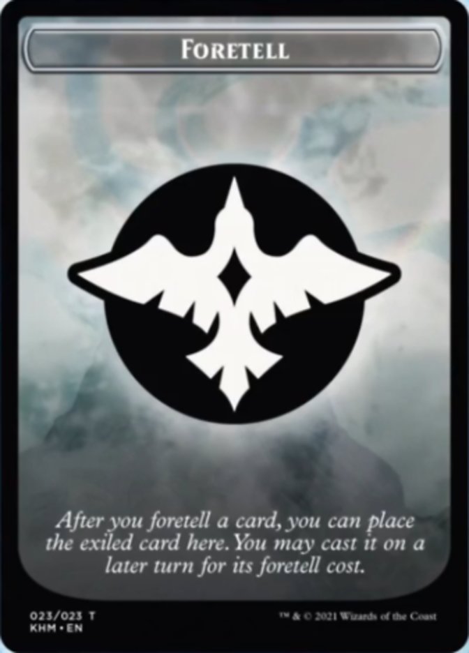 Foretell [Kaldheim Tokens] | Galactic Gamez