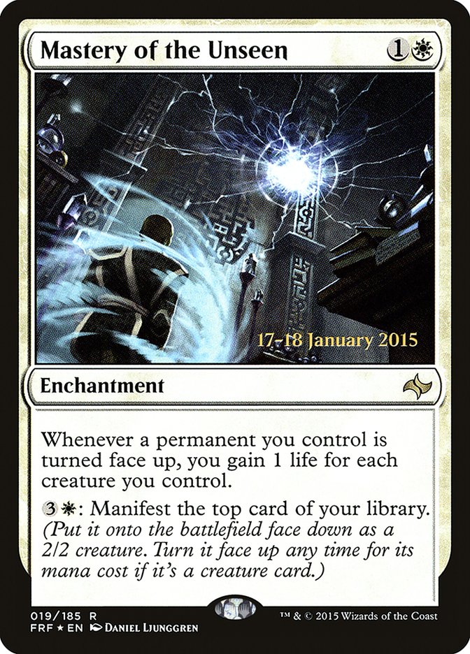 Mastery of the Unseen  [Fate Reforged Prerelease Promos] | Galactic Gamez