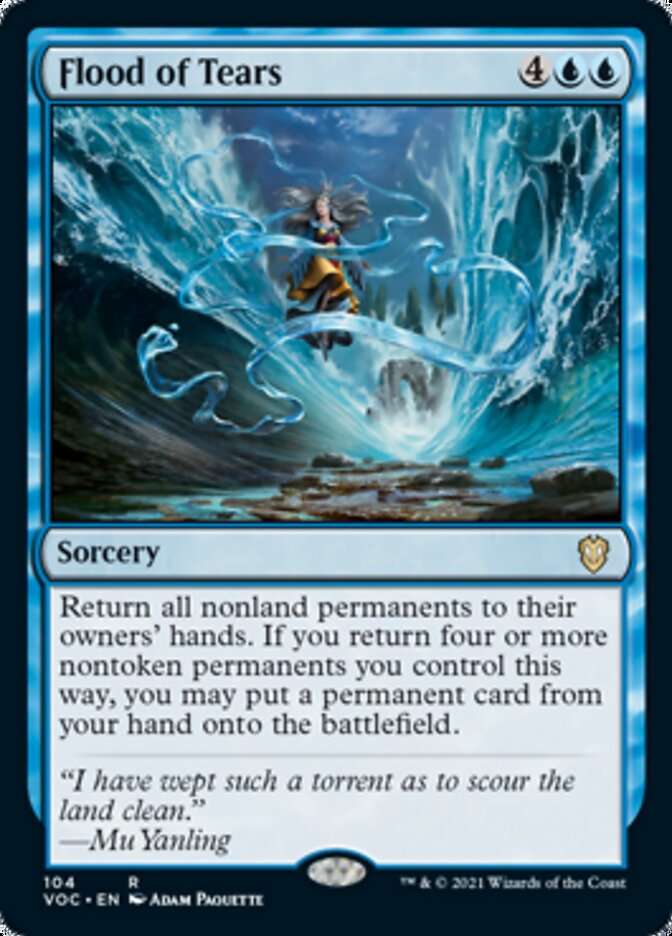 Flood of Tears [Innistrad: Crimson Vow Commander] | Galactic Gamez