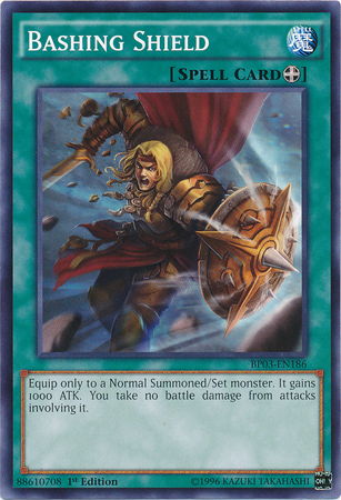 Bashing Shield [BP03-EN186] Common | Galactic Gamez