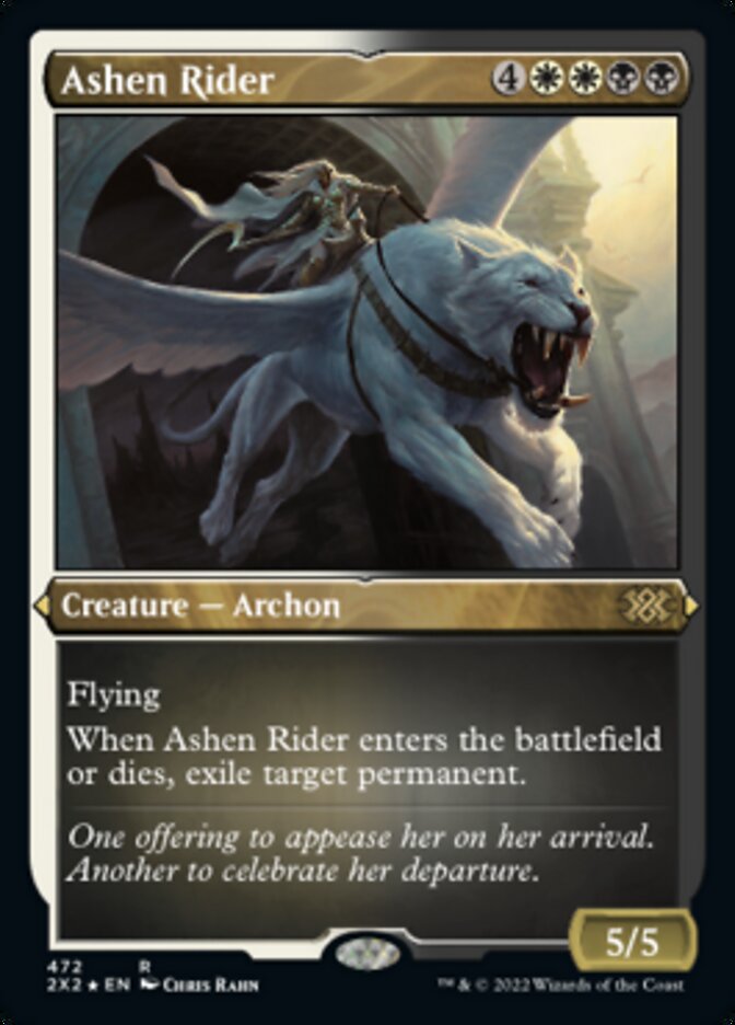 Ashen Rider (Foil Etched) [Double Masters 2022] | Galactic Gamez