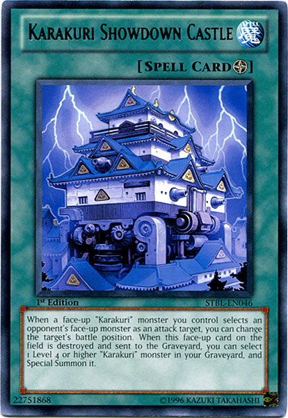 Karakuri Showdown Castle [STBL-EN046] Rare | Galactic Gamez